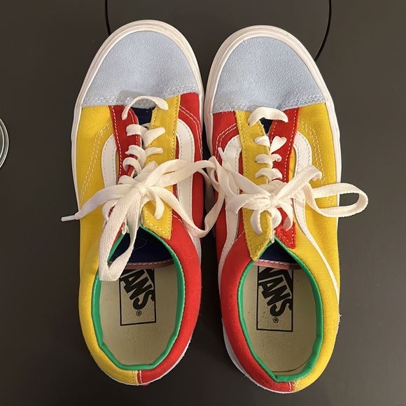 Color Block Old School Vans - Picture 6 of 7